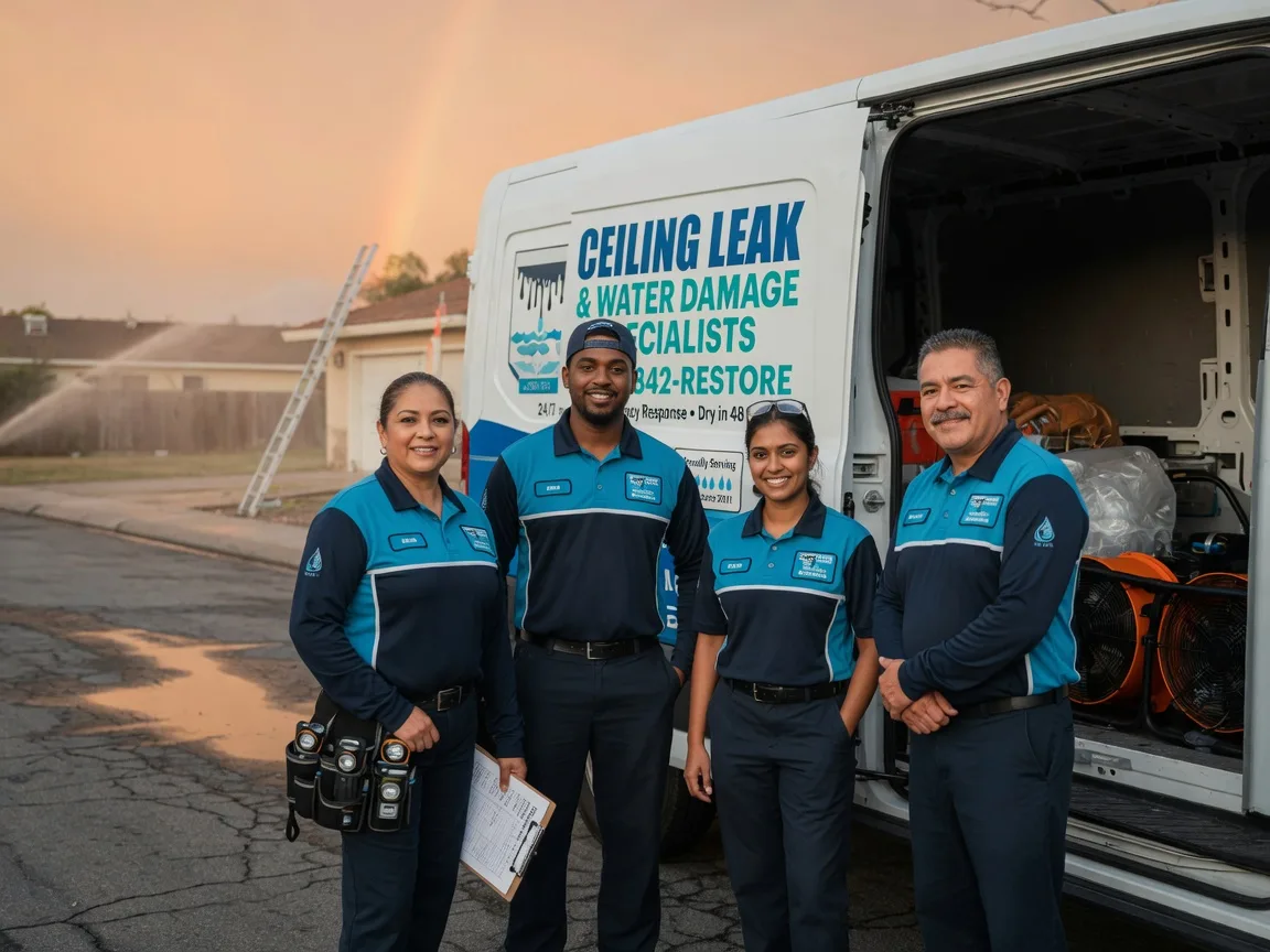 Ceiling Leak Cleanup company in Romeo, CO